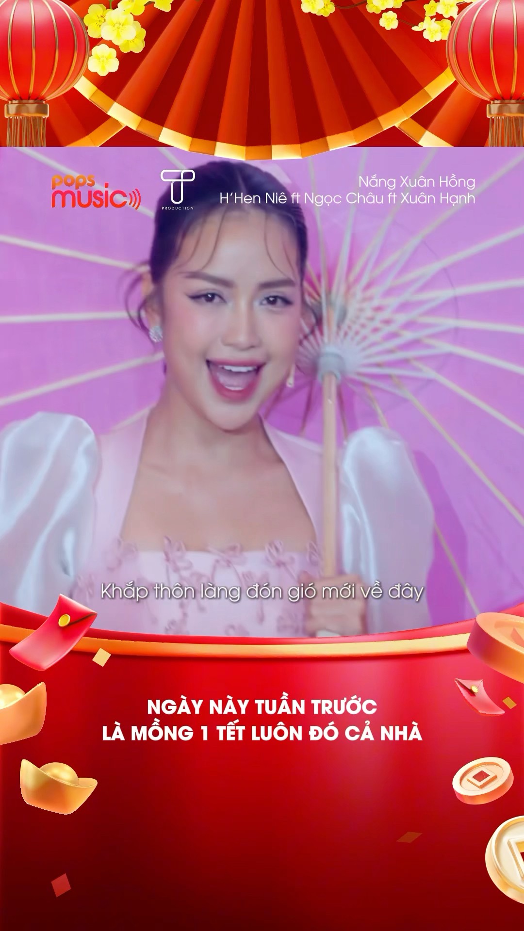 Ngày này tuần trước là mồng 1 Tết luôn đó cả nhà #popsmusic