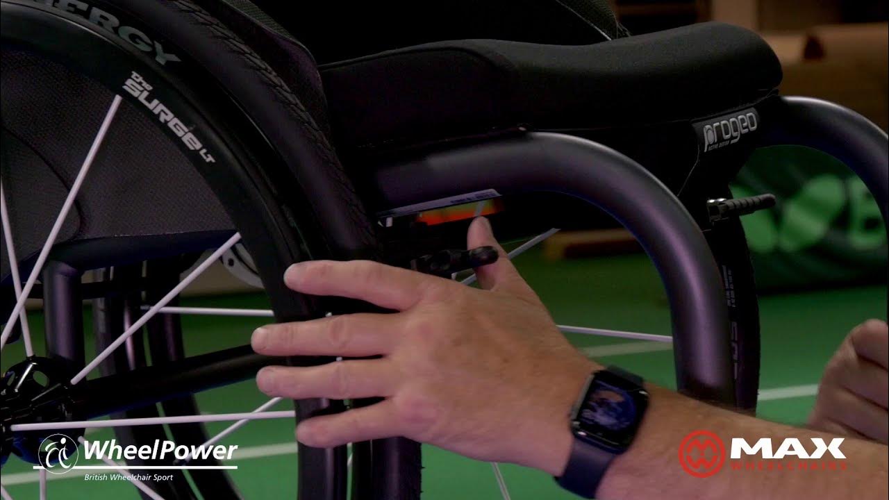 Wheelchair Maintenance Adjusting Brakes YouTube