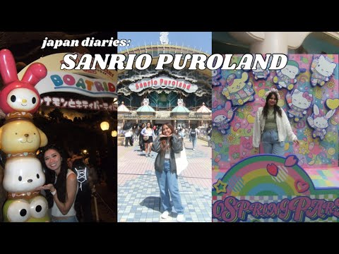 japan diaries 2024: sanrio puroland!