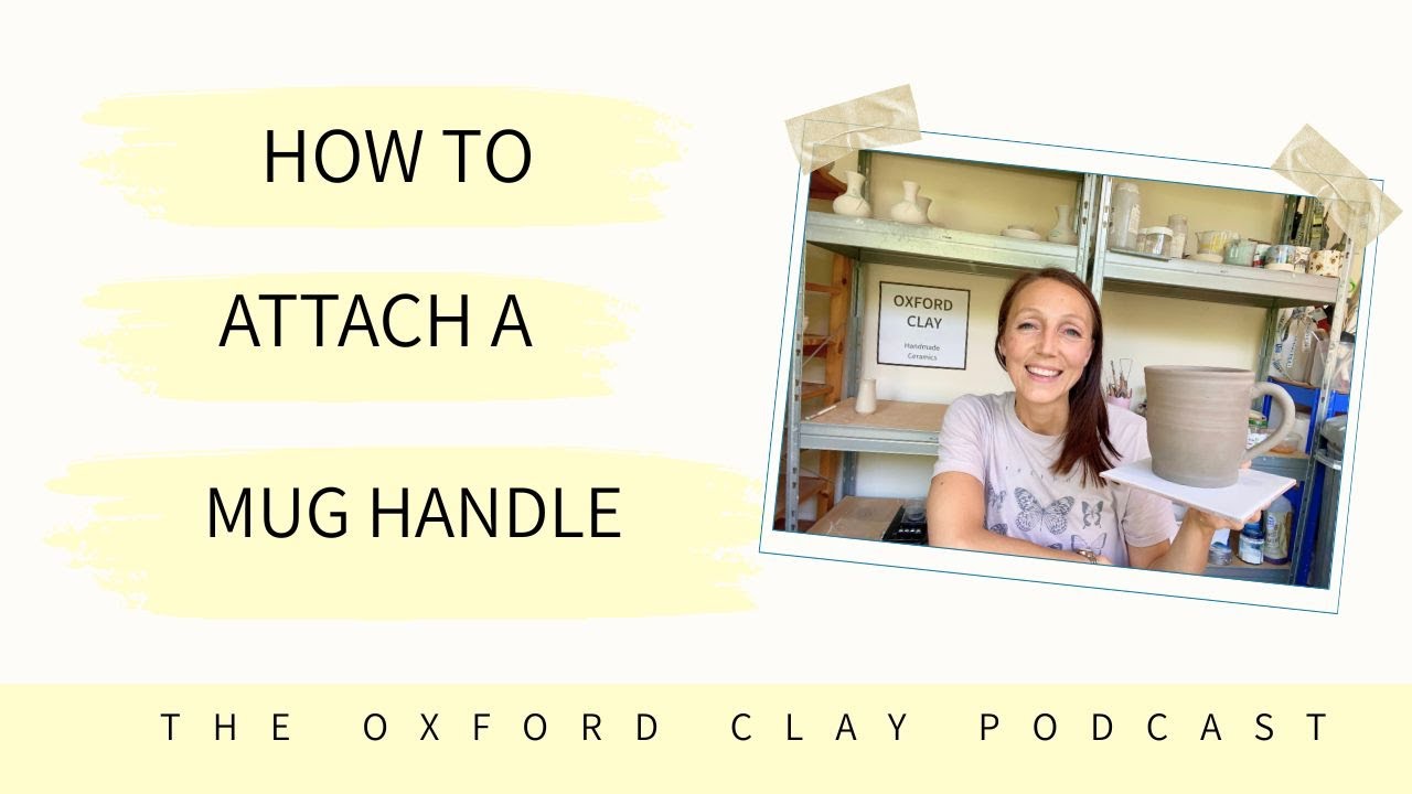 How to Attach a  Mug Handle in Pottery