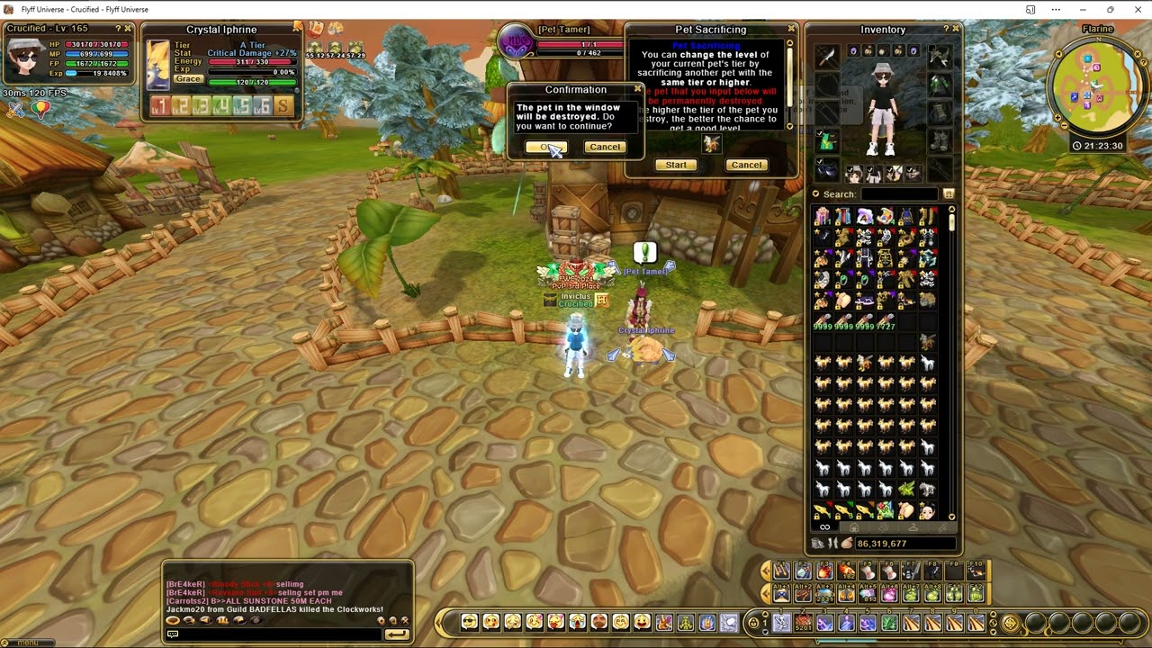 FlyFF Universe [Lawolf] Perfect Raised Pet B to A (12/26/24)