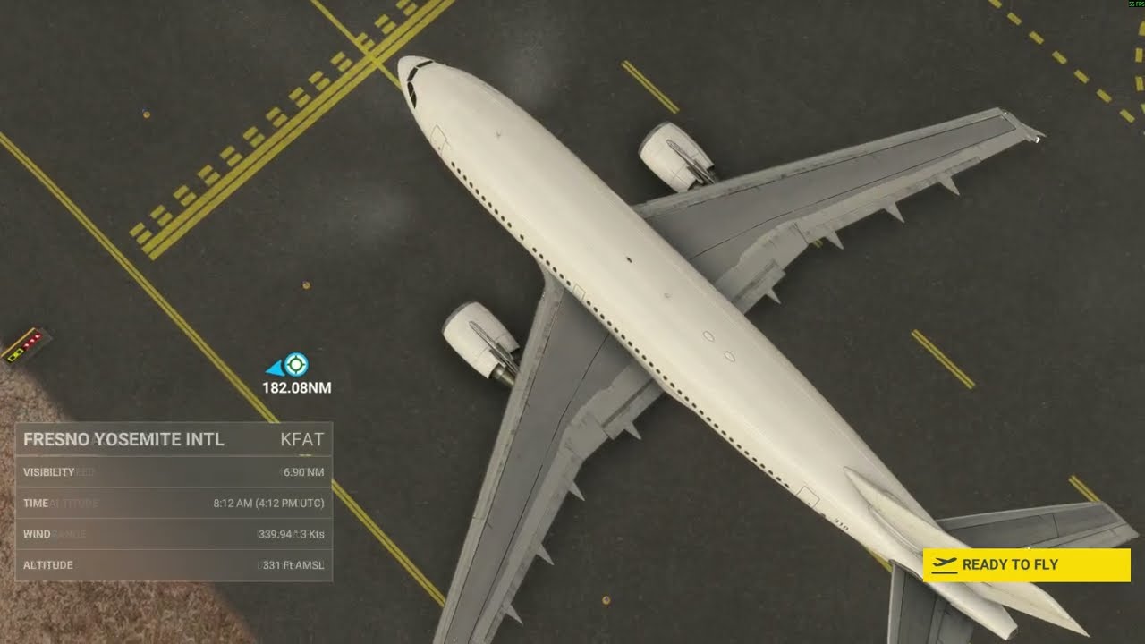 Fresno to LA - MSFS 2020