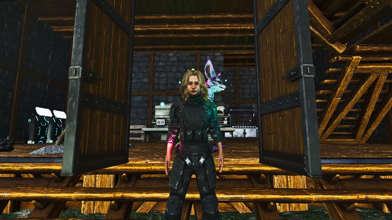 Ark survival ascended, modded single player Aberration day 1