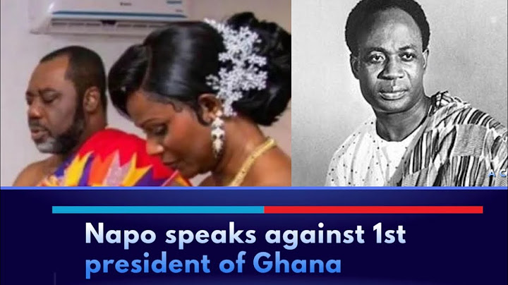 Napo speaks against dr Kwame Nkrumah on his first speech as vice  for n p p presidential candidate