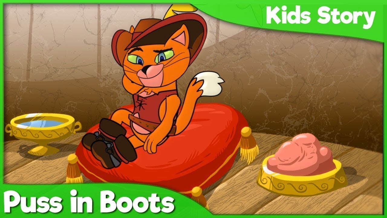 Puss in Boots Kids Story Fairy Tales Bedtime Stories 2019 YouTube