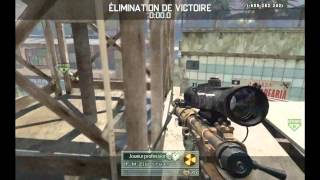 MW2 quickscope intervention favela