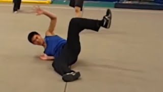 Cork Swing Through Cork Parkour/Freerunning/Tricking (QE/Progression)