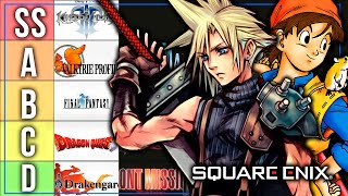 O RANKING DEFINITIVO de JRPGs da SQUARE-ENIX - Do pior ao melhor