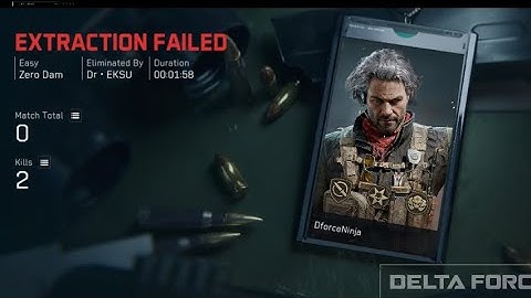 Failed to Extract with ZERO Loot #deltaforce #arenabreakout #deltaforceninja #gaming