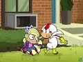 Disney S Kick Buttowski Suburban Daredevil Kick Vs Brianna 