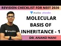 Let’s crack NEET (UG)! | Revision Checklist for NEET 2020 | Molecular Basis of Inheritance-1