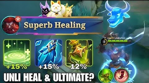 98% INSANE HEALING!! MINOTAUR MAGIC BUILD IS BACK?? | MINOTAUR BEST BUILD 2025 MLBB