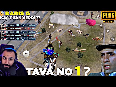 TAVALAYARAK MONTAJLADIM 😱 BARIŞ G VURUŞLARIMI PUANLADI 😂 PUBG MOBİLE KOMİK MONTAJ