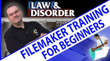 Free FileMaker Training for Beginners - Law & disOrder LiveStream Trailer