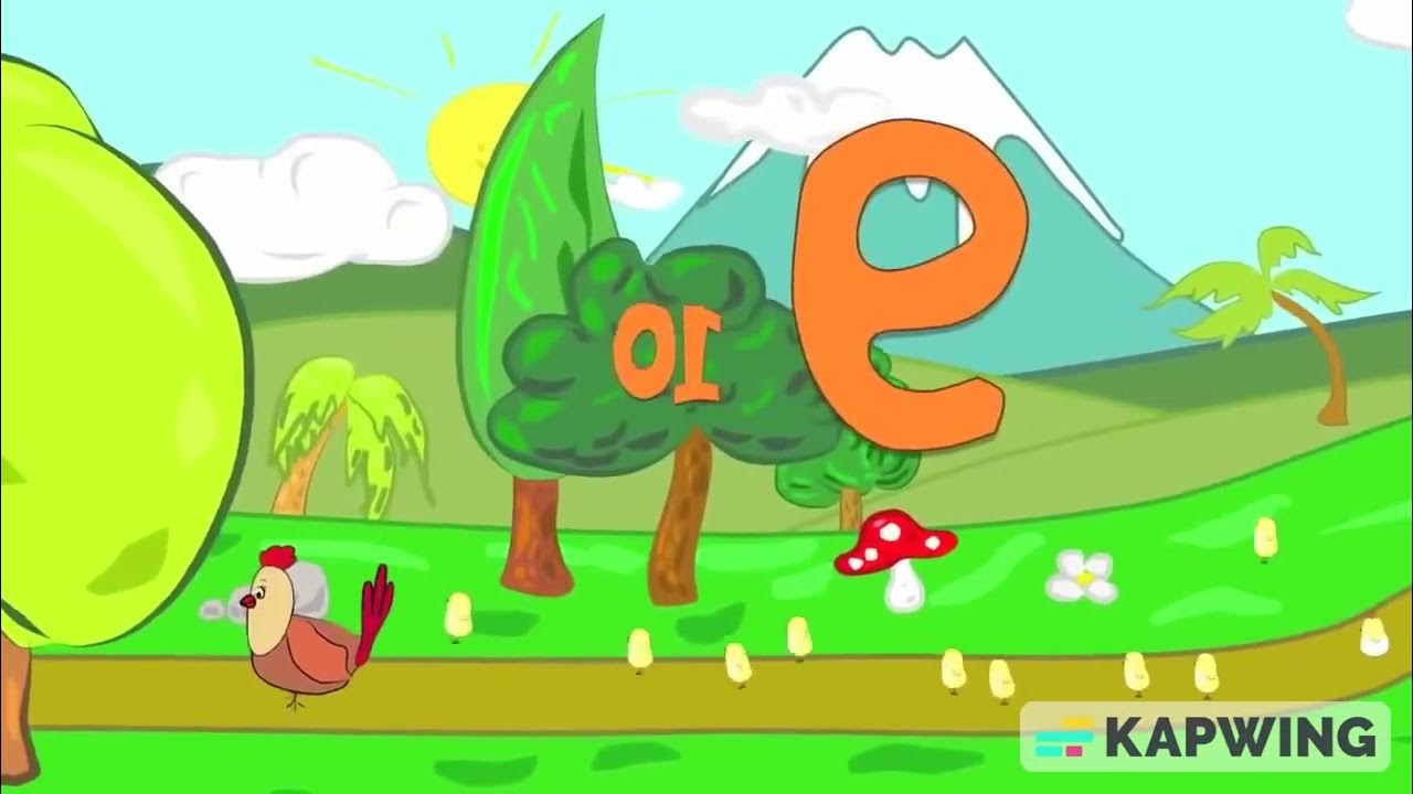 The singing walrus counting 1-10 song reversed - YouTube