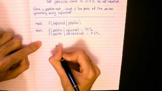 Bayes' Theorem and Probability Trees