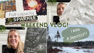 Weekend Vlog!! | Winning a shortlist, seeds, a hike, & books!!