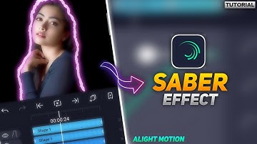 How To Make Saber Effect in Alight Motion Tutorial (Android & iOS)
