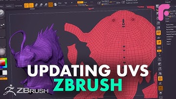 How to Update Your UVs in ZBrush - Production Essentials