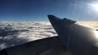 JAL318 福岡1500→羽田1630 2018年12月26日(機窓の風景)(4K撮影)