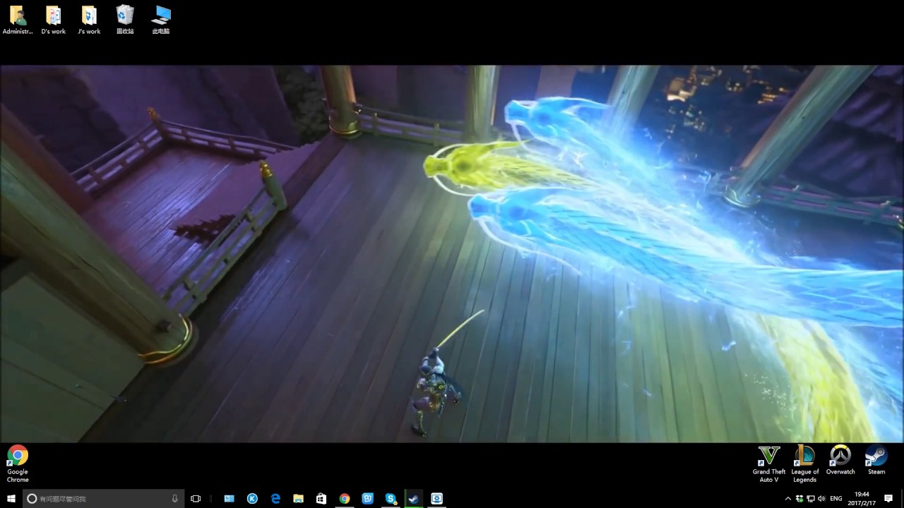 Wallpaper Engine Hanzo Vs Genji Wallpaper YouTube