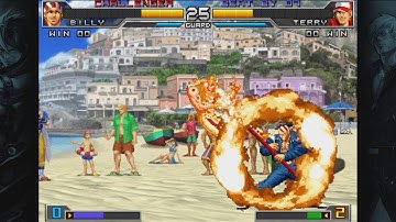 KOF2002 UM BILLY vs TERRY THE KING OF FIGHTERS 2002 UNLIMITED MATCH
