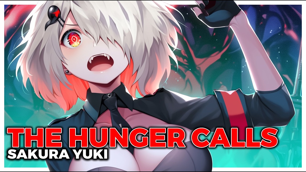 [Nightcore] The Hunger Calls (Tokyo Ghoul Inspired • Female Vocals) [Lyrics]