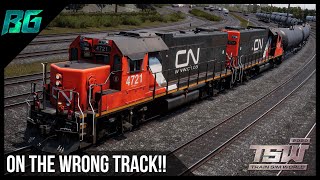 On The Wrong Track!! | Train Sim World 2020 (CN Oakville Subdivision DLC) screenshot 2