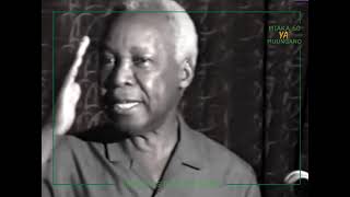 Ujumbe Mzito Aliouacha Mwalimu Nyerere Kuhusu Muungano