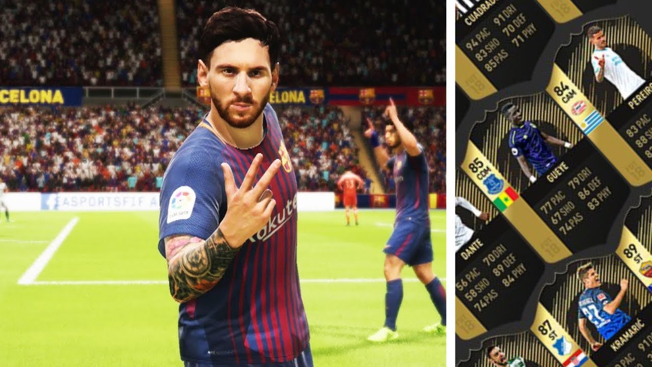 ПОЧЕМУ В FIFA ИГНОРИРУЮТ МЕССИ? l FIFA 18 TOTW 33