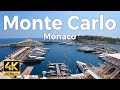 Monte Carlo, Monaco Walking Tour (4k Ultra HD 60fps)