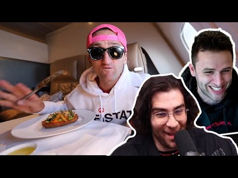 Thumbnail for HasanAbi REACTS to The Most Expensive Plane Ticket in the World by Casey Neistat w/AustinShow