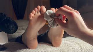 ASMR Removing My Sister's Socks 👣