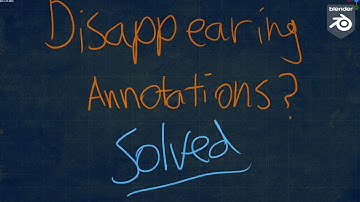 Disappearing Annotations: found 