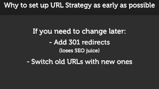 123. Why it's important to establish a URL alias strategy before launching a site (a Drupal how-to)