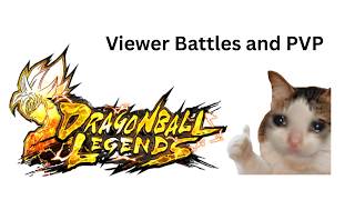 LIVE 8th ANNIVERSARY Dragon Ball Legends Viewer battles and PVP grind | NEW SSJ3 ULTRA GOKU?! #live screenshot 1
