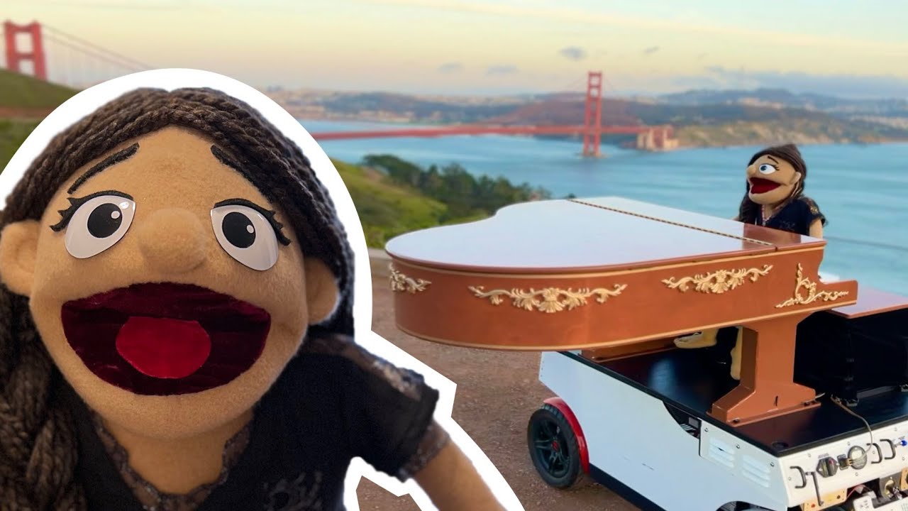 Robot Puppet Sings "A Thousand Miles" by Vanessa Carlton