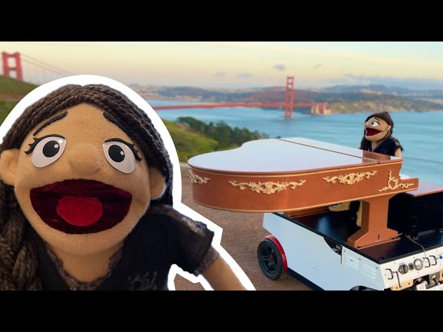 Robot Puppet Sings 