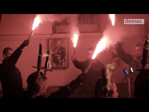 International far-right extremists commemorate Nazi collaborator Lukov