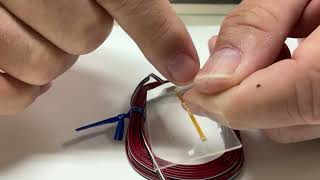 How do you install a strain gage (Smart Toothbrush 🦷?)