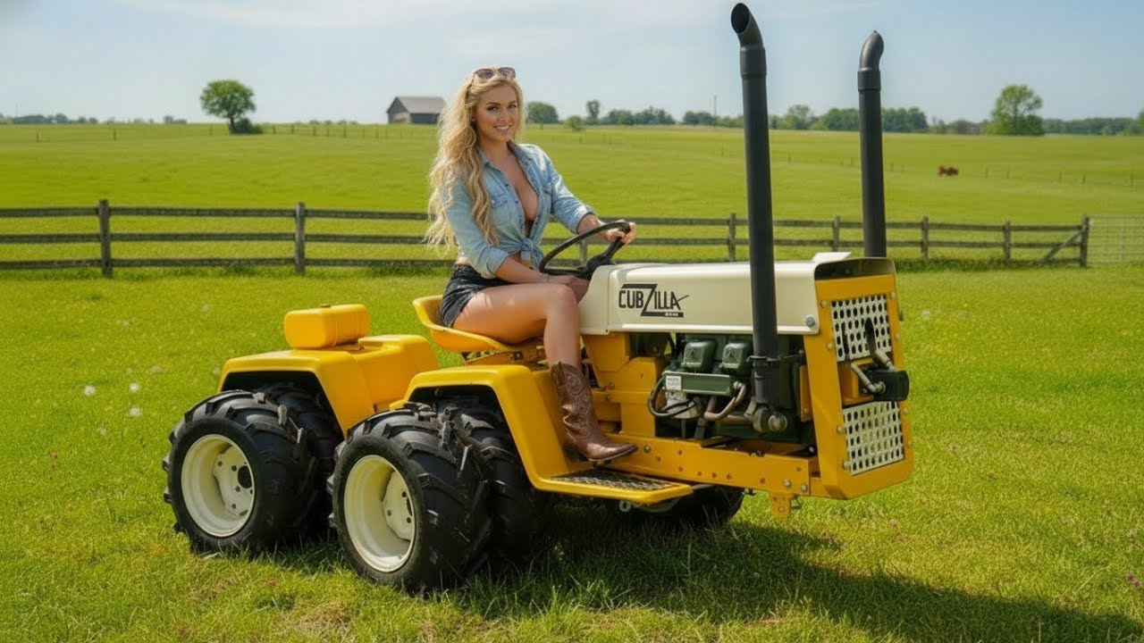 Топ-10 культовых садовых тракторов 1970-х годов, которые канули в историю.