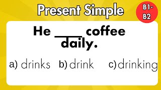 Present Simple | Grammar test