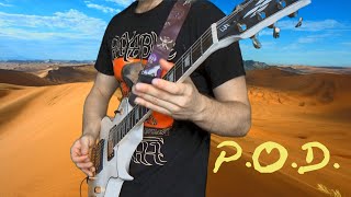 Video thumbnail of "P.O.D. feat. Tatiana Shmayluk - Afraid to die (Guitar cover)"