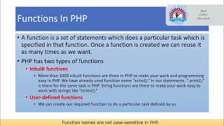 36 Introduction And Advantages of Functions In PHP