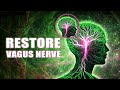 Restore vagus nerve  resetting inner harmony and happiness  741 hz reverberation