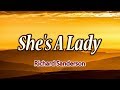 She's A Lady - Richard Sanderson (KARAOKE VERSION)