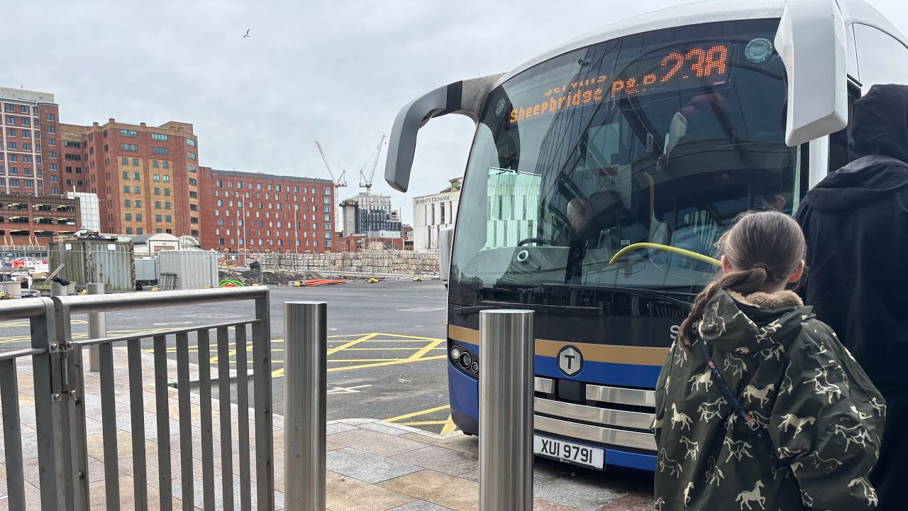 Ride onboard Translink Goldliner 1291 - 238 Newry