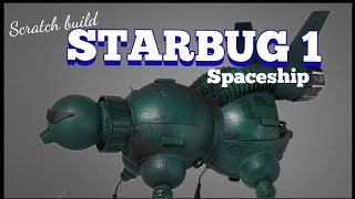 Making a spaceship from toy containers and junk#scratchbuild #howto