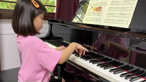 Bastien Piano Basics Technic（4）P7 Graceful Unicorn