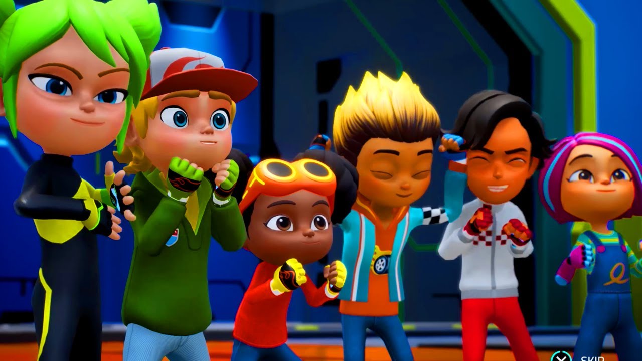 Hot Wheels Let's Race: фильм о максимальной скорости. Все сцены